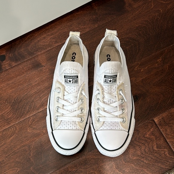 Converse White Women’s All Star’s Chucks Sneakers Casual Shoes Classic Style - Picture 7 of 10